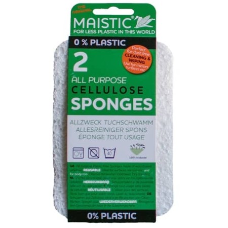 Burete pentru uz general plastic free 2buc Maistic Burete pentru uz general plastic free 2buc Maistic